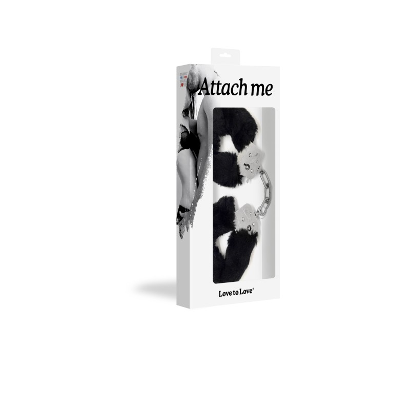 LOVELY PLANET DISTRIBUTION  | LOVE TO LOVE GIFTS - ATTACH ME - MENOTTES NOIRES 