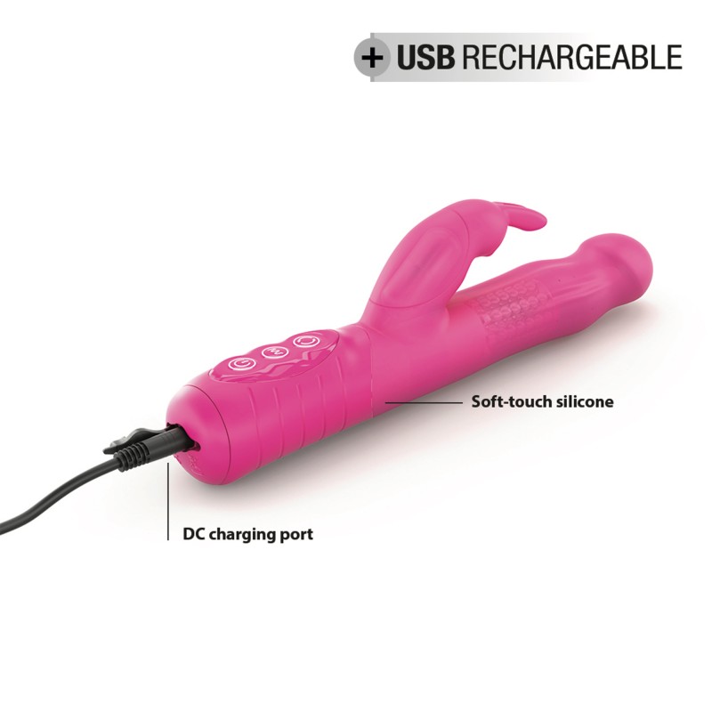 LOVELY PLANET DISTRIBUTION  | DORCEL - BABY RABBIT RECHARGEABLE - MAGENTA  