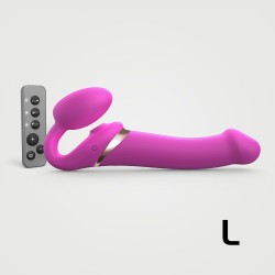 LOVELY PLANET DISTRIBUTION  | STRAP ON ME  - MULTI ORGASM BENDABLE STRAP-ON  - FUCHSIA