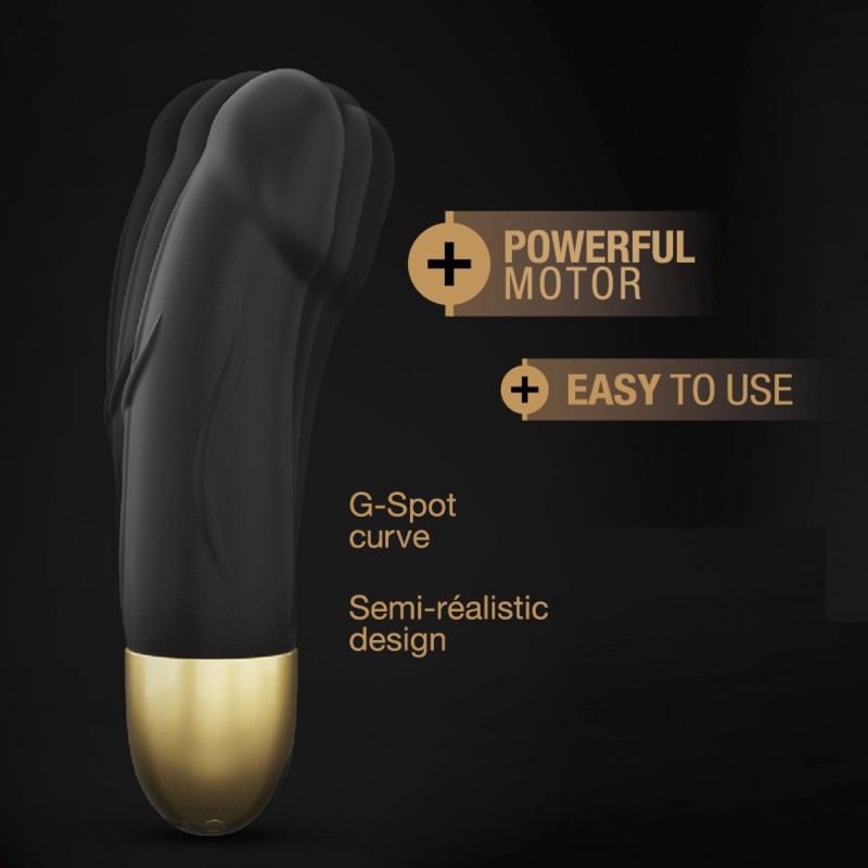 REAL VIBRATION SBLACK & GOLD2.0 - RECHARGEABLE