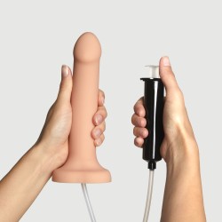 LOVELY PLANET DISTRIBUTION  | STRAP ON ME  - SQUIRTING CUM DILDO SEMI-REALISTE VANILLE - L
